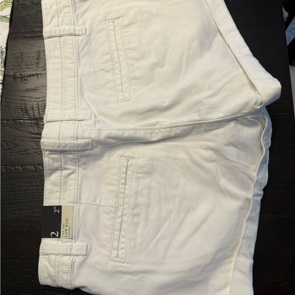 Abercrombie & Fitch White Shorts